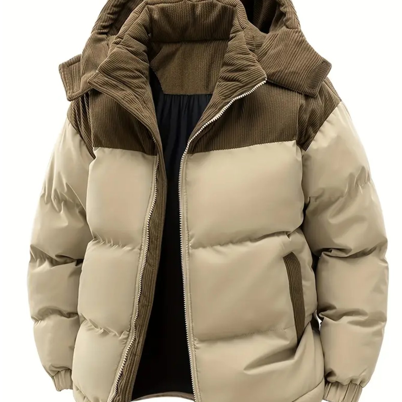 Veste en velours côtelé à capuche pour homme Cordura™ – Édition automne/hiver