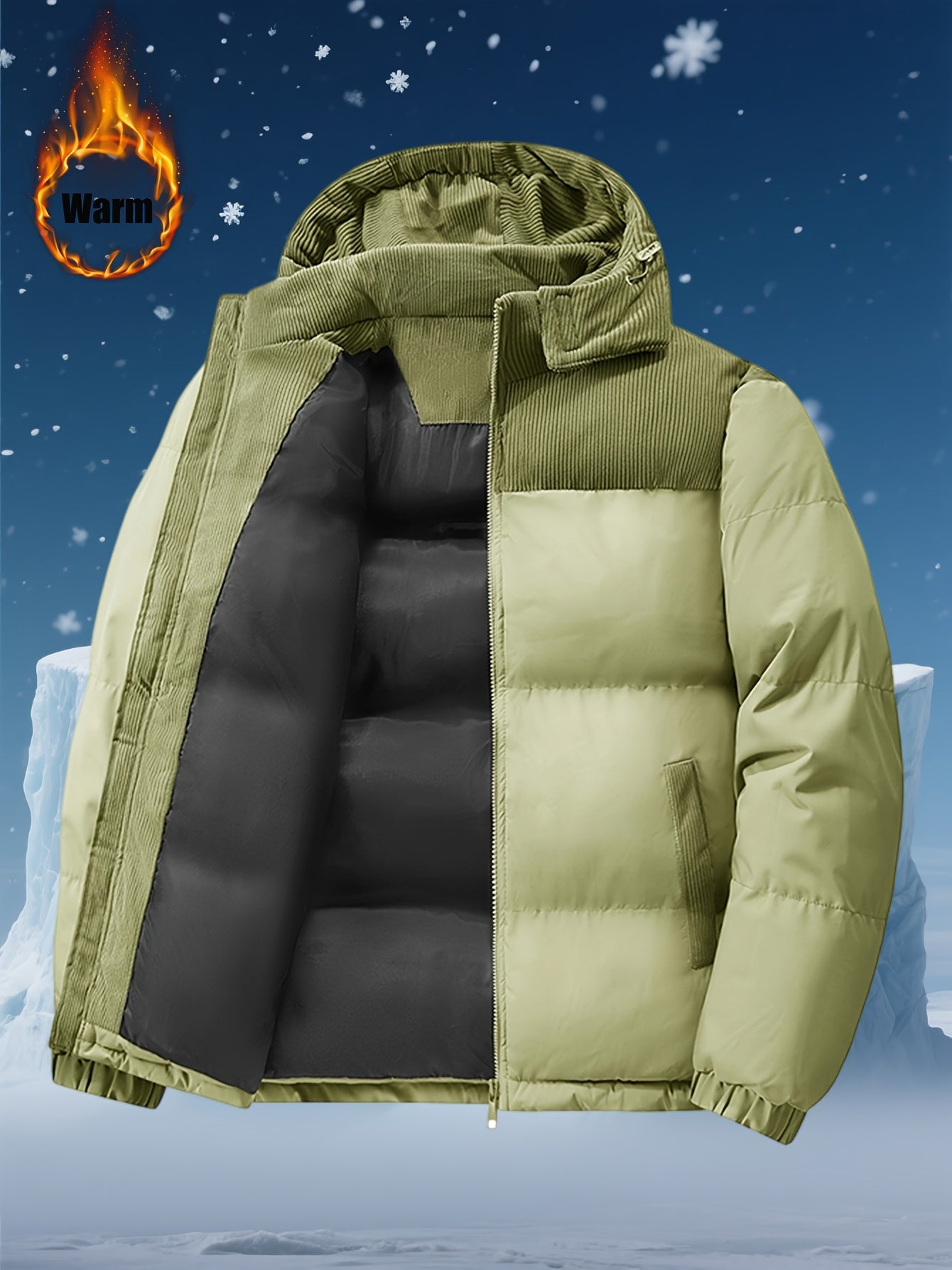 Veste thermique à capuche épaisse NordPeak™