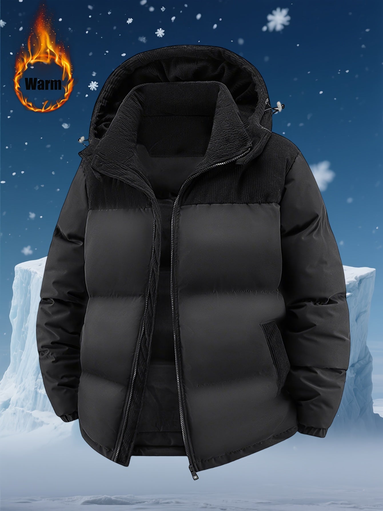 Veste thermique à capuche épaisse NordPeak™