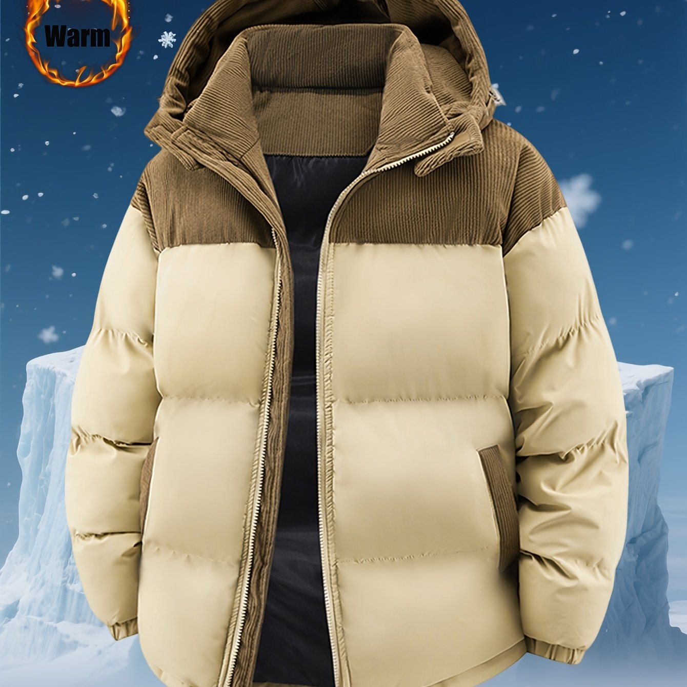 Veste thermique à capuche épaisse NordPeak™