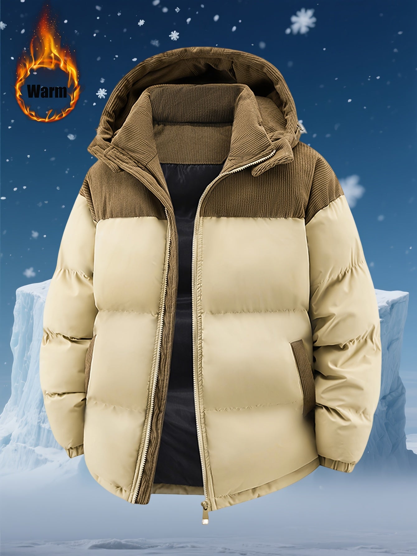 Veste thermique à capuche épaisse NordPeak™